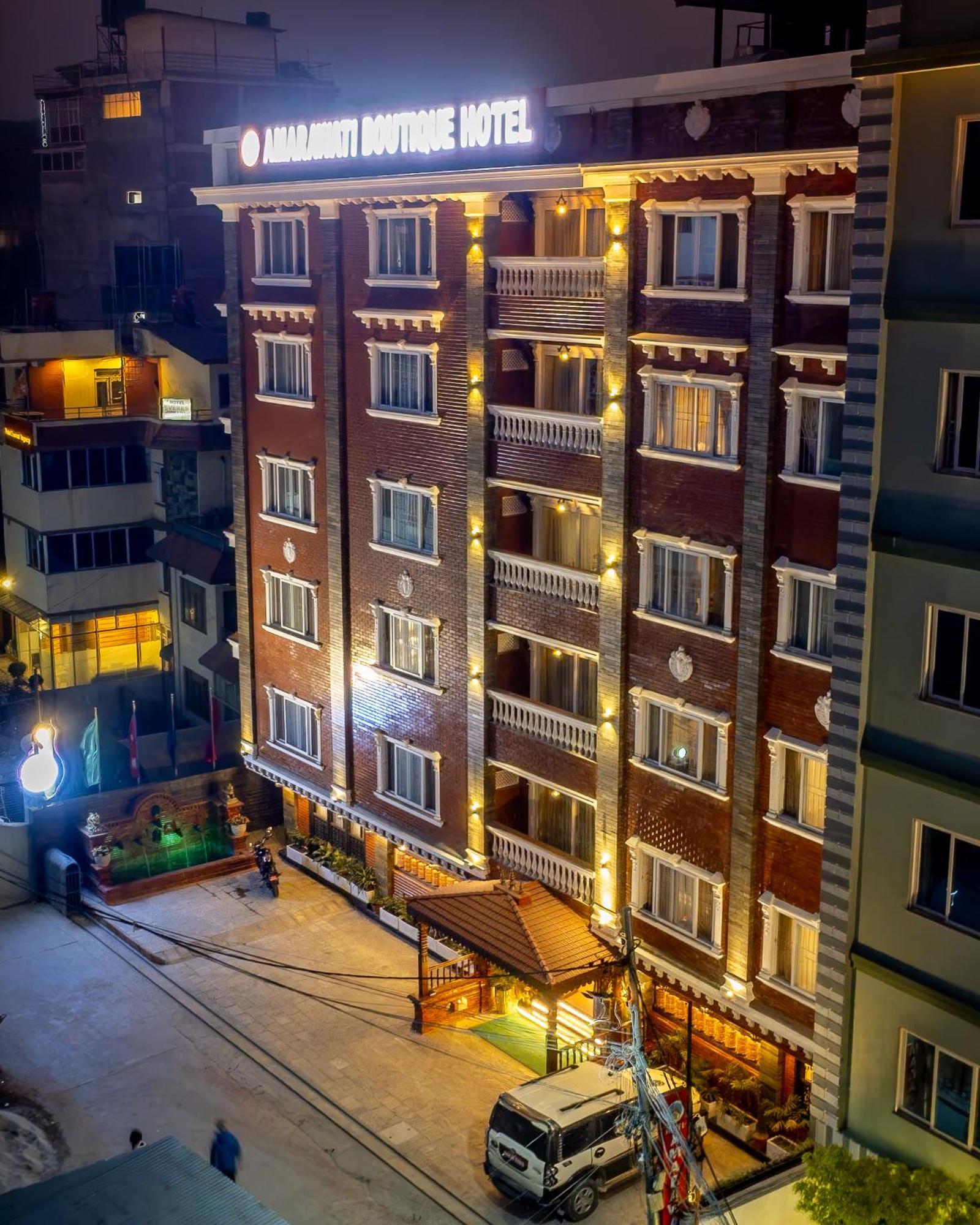 Amarawati Boutique Hotel Kathmandu Exteriör bild